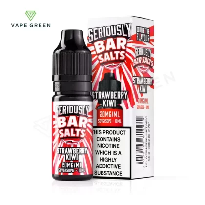 Strawberry Kiwi Nic Salt E-Liquid by Seriously Bar Salts - Eliquidsupply