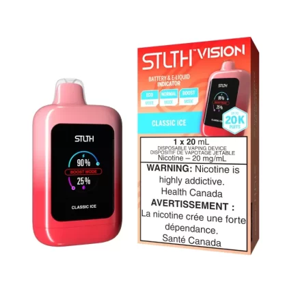 STLTH Vision (20K) Classic Ice Disposable Vape