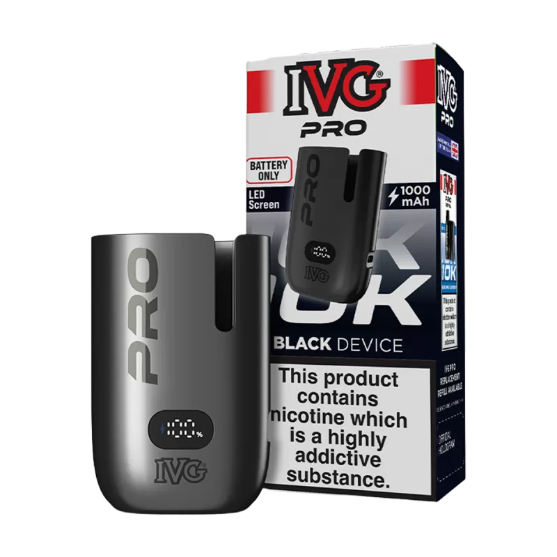 IVG Pro Kit - Black - Vapeshop Co - Image 2
