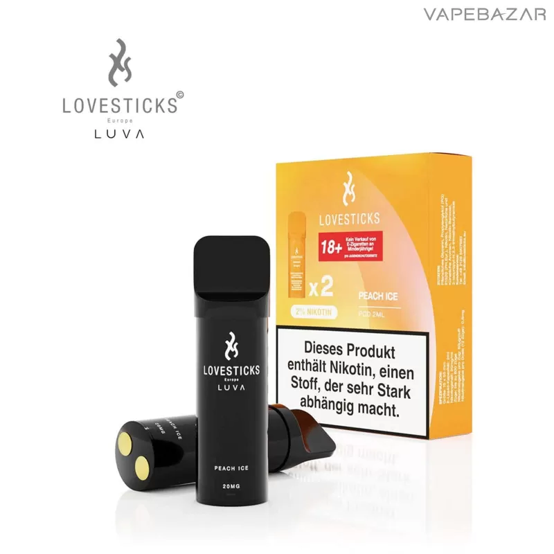 Lovesticks – LUVA Pods – Peach Ice – 2er Pack