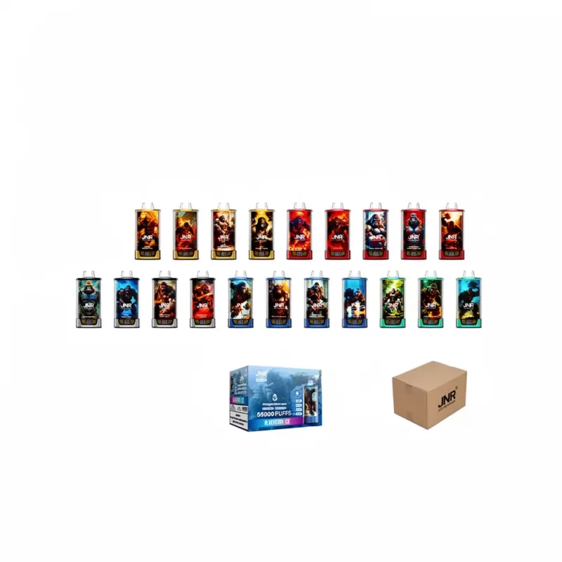 JNR Rage Gorilla 55K Puffs Dual Mesh Disposable Vape - Strawberry Ice, Cherry Cola; 2-nicotine (20443A) - Image 2
