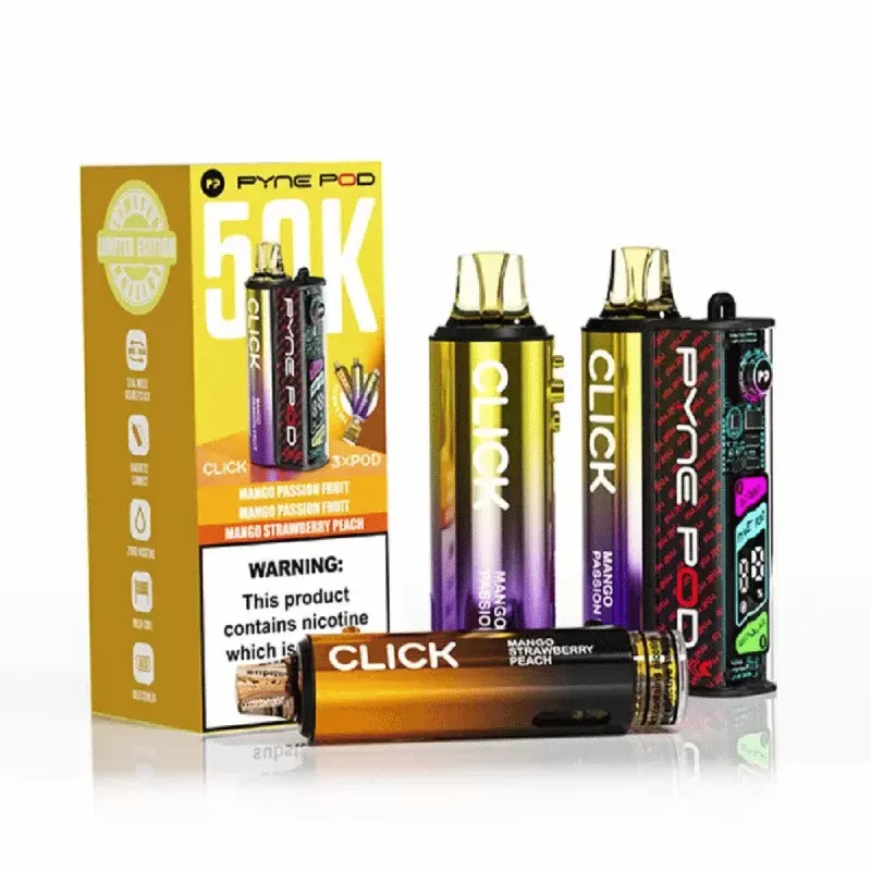 Pyne Pod Click 50k Prefilled Pod Kit Mango Edition