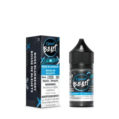 Flavour Beast E-Liquid Boss Blueberry Iced Salt