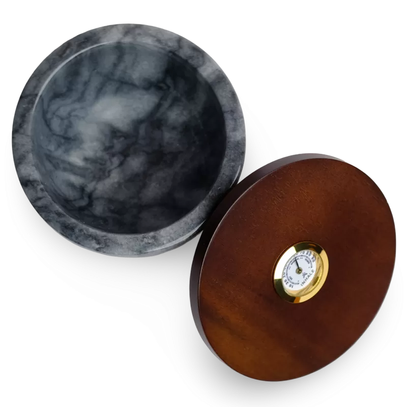 INHALE Marmo Jar – Marble Herb Jar - Image 2
