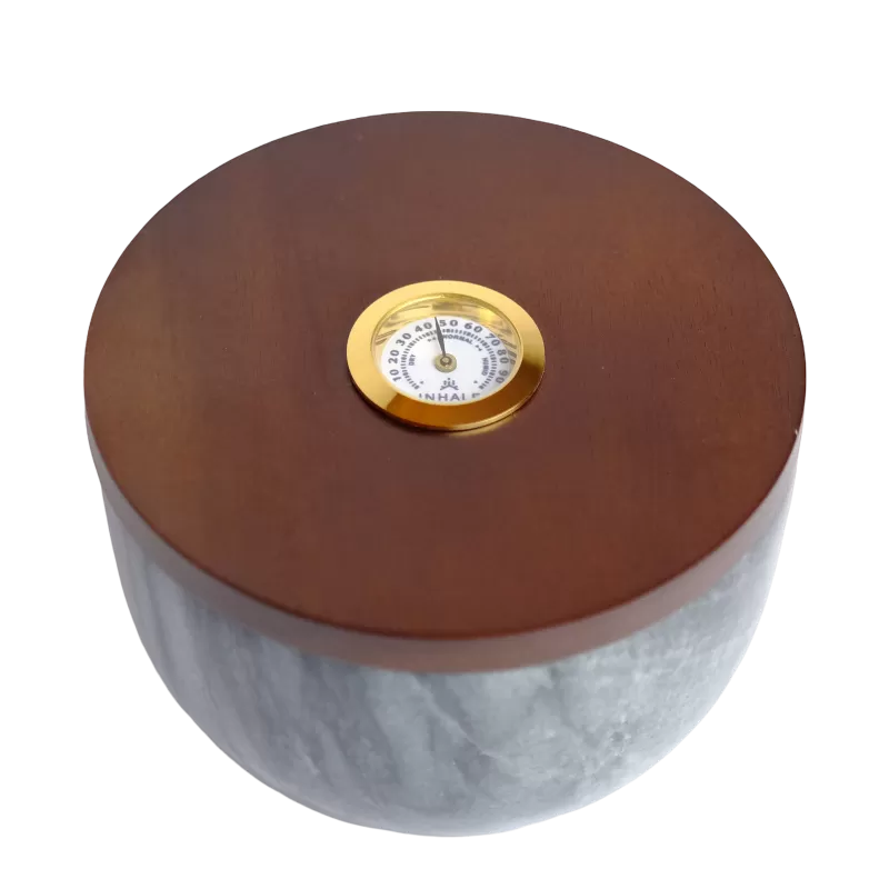 INHALE Marmo Jar – Marble Herb Jar - Image 3