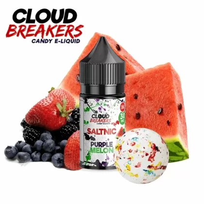 Purple Melon Salt Nic By Cloud Breakers 30ML - Strenght#25MG>50MG