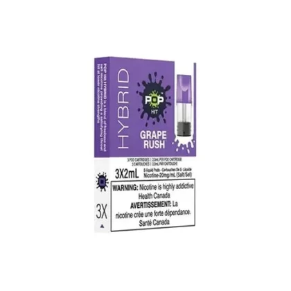 Pop Hybrid – Grape Rush - Nicotine#Hybrid 2%