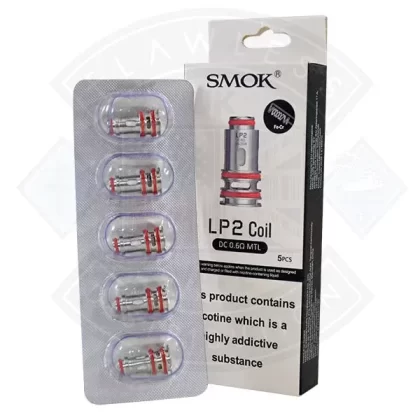 Smok LP2 Replacement Coil/5Pack - Size#DC 0.6Ohm MTL>Meshed 0.23Ohm DL>Meshed 0.4ohm