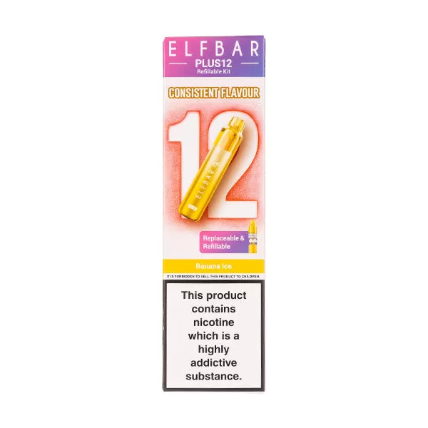 Elf Bar Plus12 Prefilled Pod Kit - Strawberry Ice - Image 3