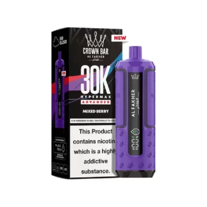 Al Fakher 30K Hypermax Prefilled Pod Kit Mixed Berry - Strength#20mg (2DA948)