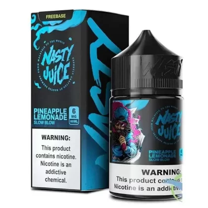 Pineapple Lemonade Slow Blow E-Liquid by Nasty Juice - Size#60ml~Nicotine#6MG