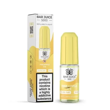 BAR JUICE PINEAPPLE ICE 10ML NIC SALT E-LIQUID