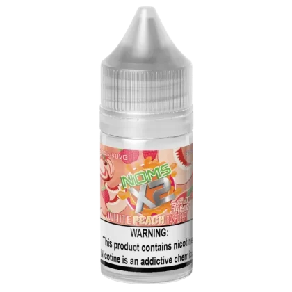 30ML | White Peach Raspberry by Noms X2 Salts - Size#30ML~Strength#24MG>48MG