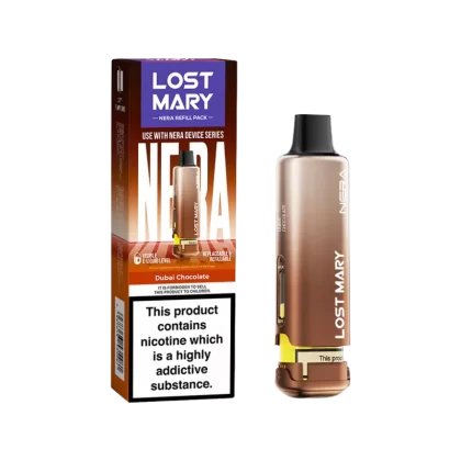 Dubai Chocolate Lost Mary NERA15K Refill Pack - Vapeshop Co
