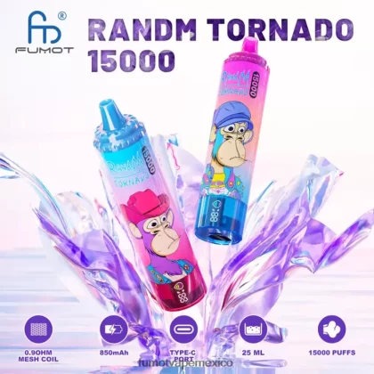 Fumot Tornado 15000 vaporizador desechable – 25ml (1 pieza) toro rojo fresa H0XPTX185 Fumot Vape Online Shop - Fumotvapemexico