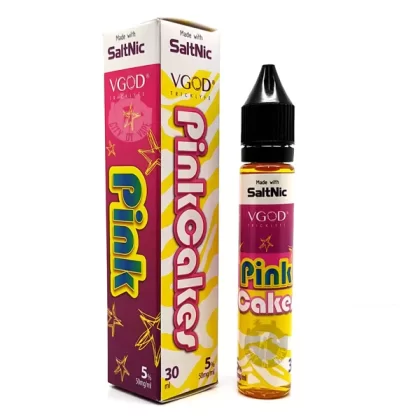 VGOD SaltNic – Pink Cake – 30ml (25 , 50) mg - Vapebazaar Pk