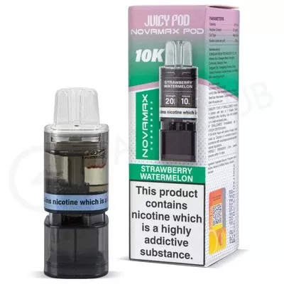 Strawberry Watermelon Juicy Pod Novamax 10K Refill Pack