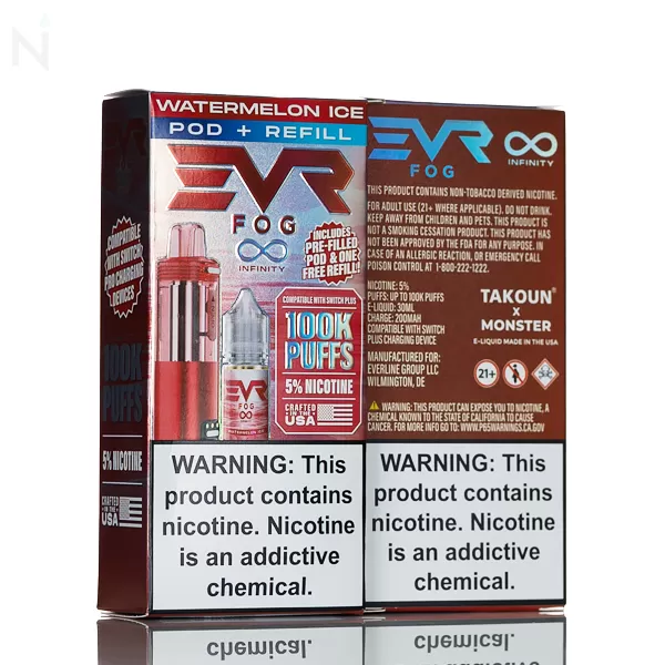 EVRFOG 100K Refill Pods - Maimi Mint - Image 3