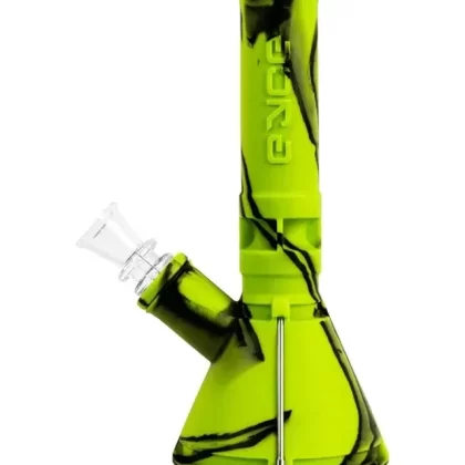Eyce Mini Silicone Beaker Bong - Color#Bangin’>Black>Blue Marble>Creature Green>Green>Jungle>Lucifer Red>Magenta>Smoke Black>Winter