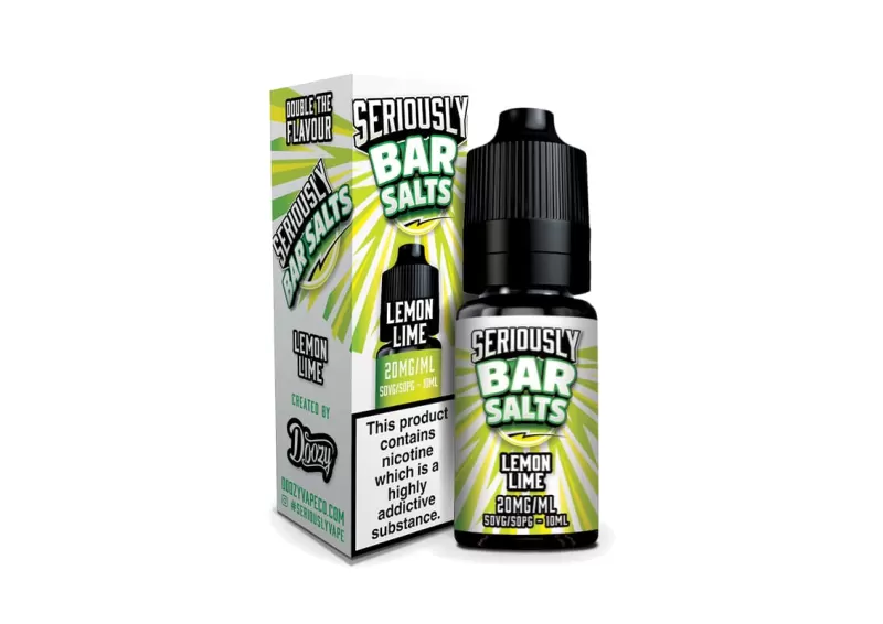 Lemon Lime Seriously Salty – Doozy Nic Salts e Liquid 10ml – TPD - Vapestorm Co