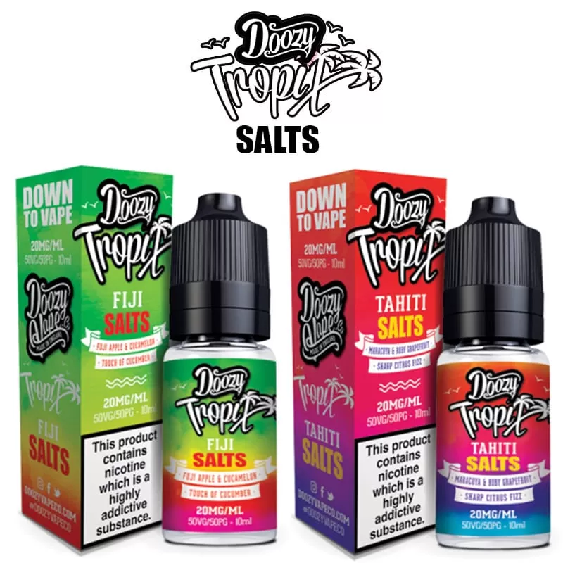 Lemon Lime Seriously Salty – Doozy Nic Salts e Liquid 10ml – TPD - Vapestorm Co - Image 3