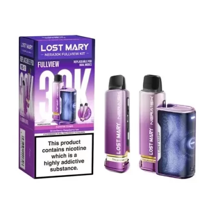 Lost Mary Nera 30K Fullview Prefilled Pod KitPurple Edition