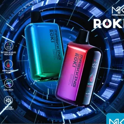 MASKKING ROKI 15K - Strawberry Kiwi Ice / 20MG HYBRID