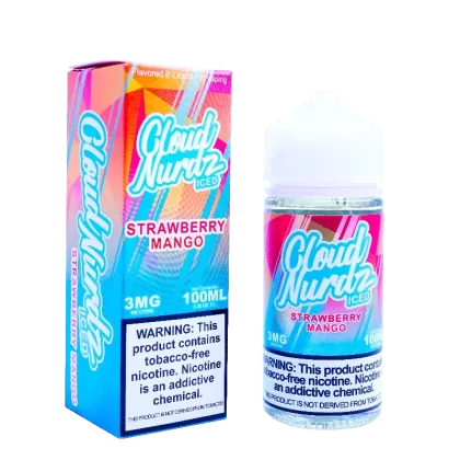 Strawberry Mango ICED TFN By Cloud Nurdz E-Liquid (100ml)
