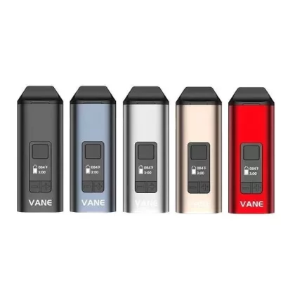 Yocan Vane Dry Herb Vaporizer - Color#Black>Blue>Champagne>Red>Silver