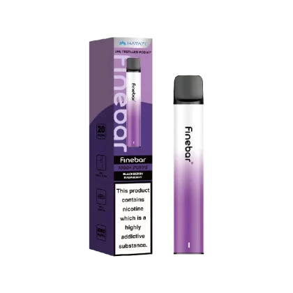Hayati Finebar 1000 Puffs Prefilled Pod Kit Blackberry Raspberry