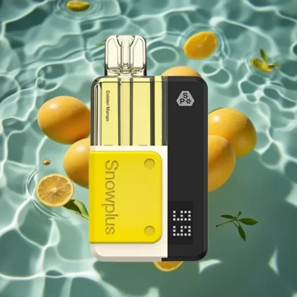 Snowplus Swift 5000 Puffs Dual Mesh 1000mAh Prefilled Pod Kit – Golden Mango - Bangvapeaustralia