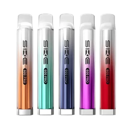 SKE Crystal Bar 600 Pro Prefilled Pod Vape Kit - Flavour#Berry Ice>Blueberry Sour Raspberry>Blueberry Raspberries>Blue Razz Lemonade>Cherry Ice>Cola Ice>Fizzy Cherry>Kiwi Passionfruit Guava> (C8B667)
