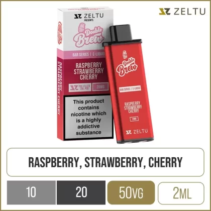Raspberry Strawberry Cherry Zeltu Presents Double Brew Pod