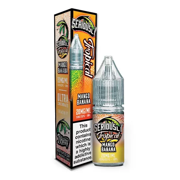 Seriously Tropical Mango Banana Nic Salt E-Liquid