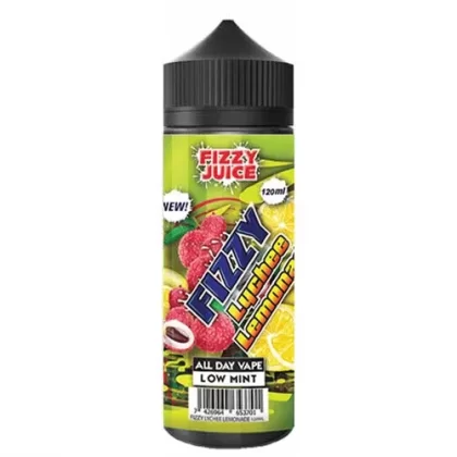 FIZZY LYCHEE LEMONADE E LIQUID BY FIZZY JUICE – MOHAWK & CO 100ML 70VG
