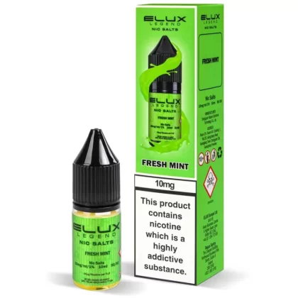 Fresh Mint Nic Salt E-Liquid by Elux Legend - 10mg