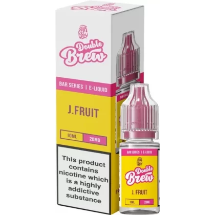 OHM BREW DOUBLE BREW J. FRUIT 10ML NIC SALT E-LIQUID