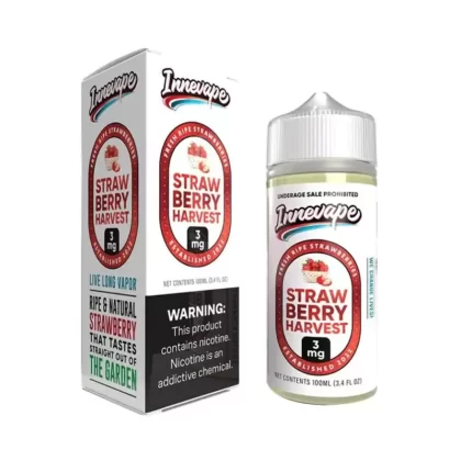 Innevape - Strawberry Harvest - 100ML E-Liquid - 3MG