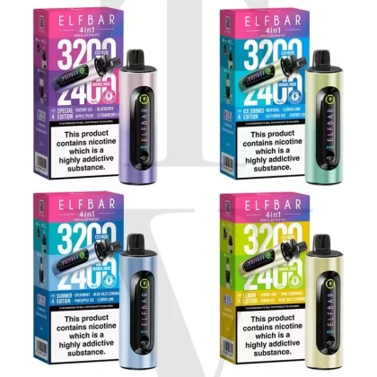 ELF BAR 4IN1 POD VAPE KIT (4 PODS INCLUDED)