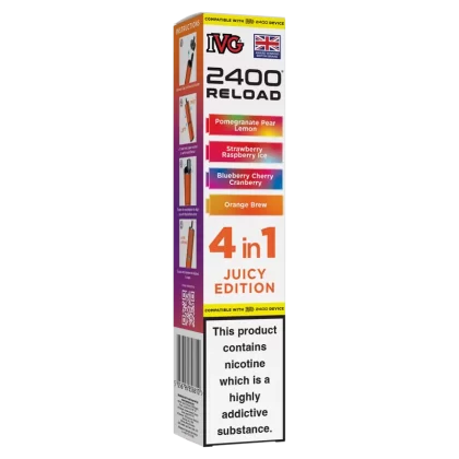 Juicy Edition IVG 2400 Refill Pods - 20mg - Vape Product