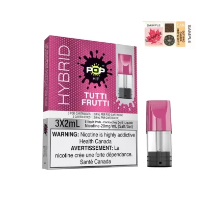 POP HITS HYBRID PODS – TUTTI FRUTTI
