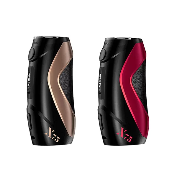 Smiss Warrior X75 TC Box Mod - Black Gold