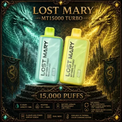 Lost Mary MT15000 Turbo - Strawberry Orange (Thermal Edition)