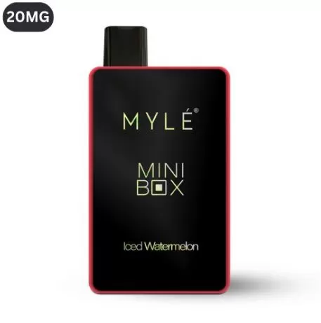 Myle Mini Box Disposable Vape (1,500 Puffs) - 20 mg / Iced Watermelon - Image 2