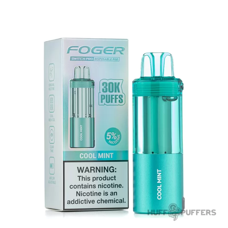 Foger Switch Pro Refill Disposable Pod 5% Nicotine - Berry Bliss, Blue Rancher B-Pop