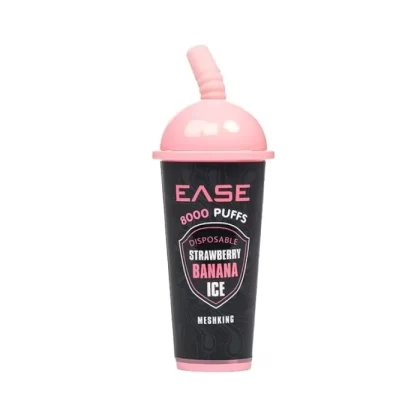 Strawberry Banana Ice Snowwolf Ease – 8000 Puffs