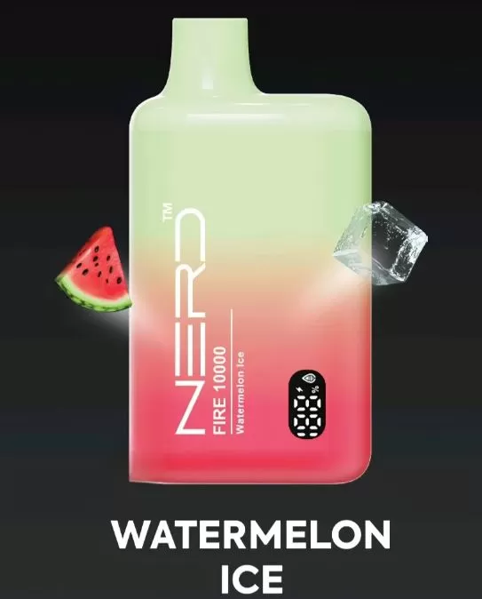 Nerd Fire - Disposable Vape (10,000 Puffs) - Kiwi Passionfruit Guava / 20 mg - Image 3