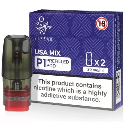 USA Mix Elf Bar Mate P1 Prefilled Pod