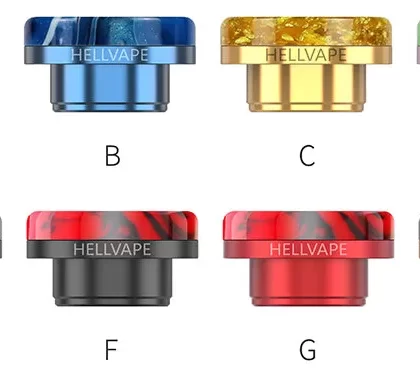 Hellvape Dead Rabbit Pro AG+ 810 Drip Tip 1pc/pack - C