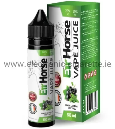 Black Curant Menthol Eirhorse Shortfill 50ml